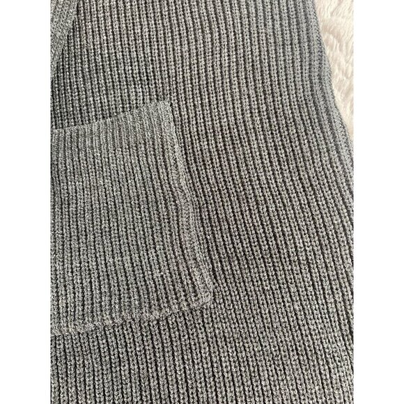 Westbound Grey Long Sleeveless Women's Cardigan with Pockets Size 2X NWT - Picture 8 of 8